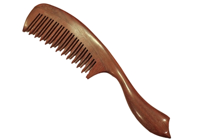 mixed tooth purpleheart comb wc013