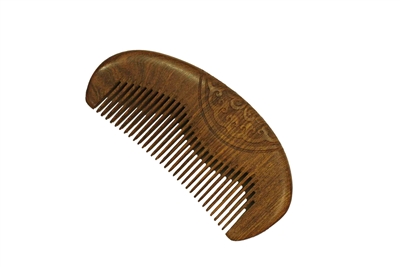 brown sandalwood comb wc049