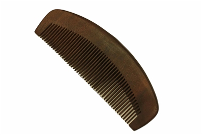 Red Sandalwood Comb with Handle wc0122