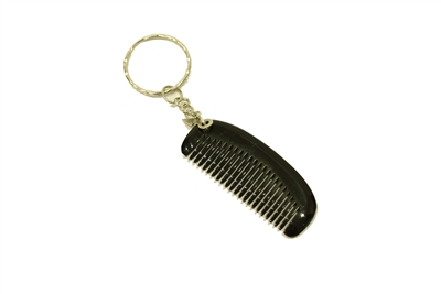 horn key chain comb