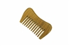Wooden Pocket Comb Wide Tooth Green Sandalwood Comb - WC014