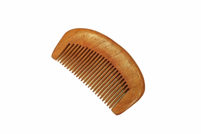 Medium tooth rosewood pocket comb wc016