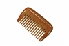 wide tooth brown sandalwood comb wc022