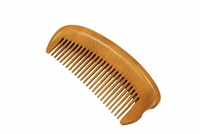 medium tooth brown sandalwood comb wc026