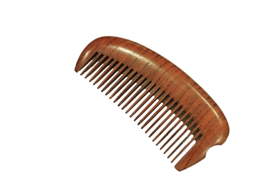 medium tooth purple sandalwood comb wc063