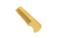 medium tooth boxwood pocket comb.