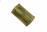 Fine tooth green sandalwood pocket comb wc072