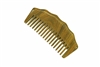 wide tooth green sandalwood comb wc074g